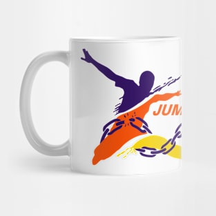 Jump and run Mug